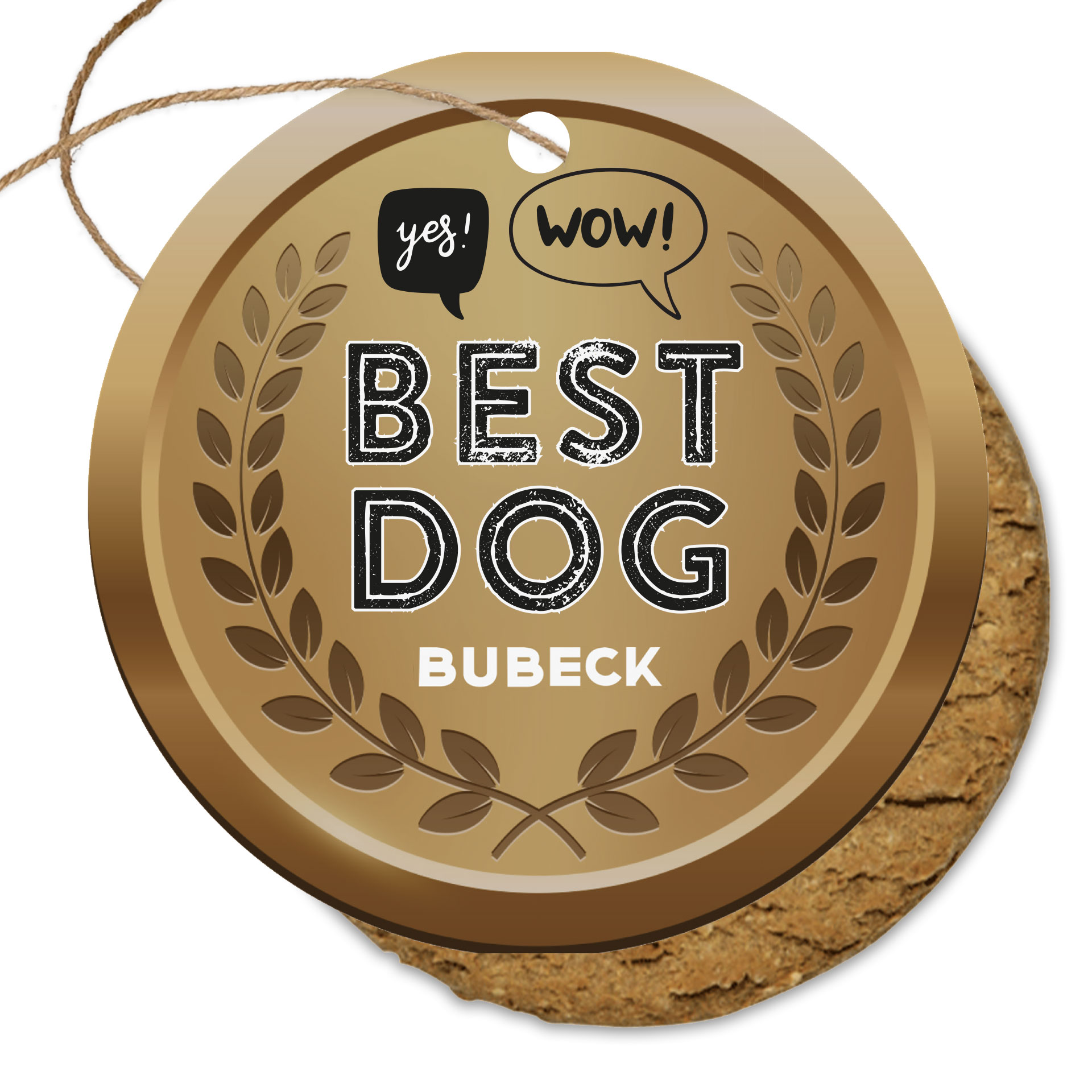 Bubeck - Hundekuchen - Medaille - 1 Stück