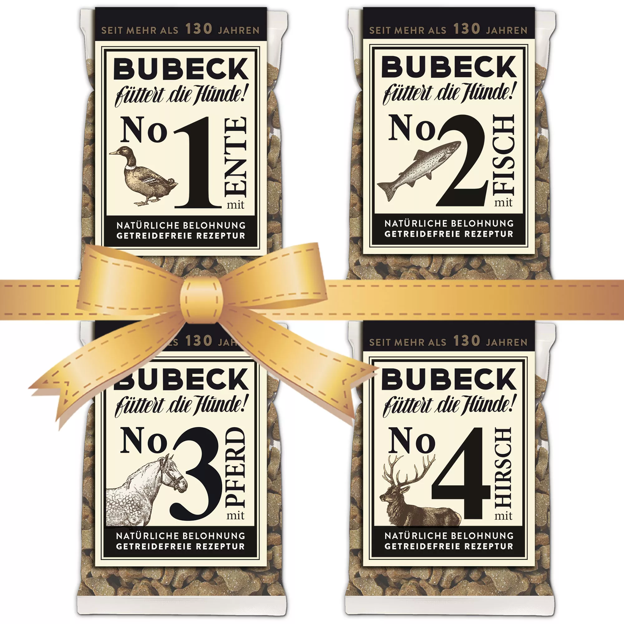 No. 1 - 4 Bundle Aktion Hundekekse Bubeck